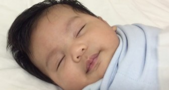 Laat baby's in minder dan een minuut in slaap vallen met de zakdoekjesmethode