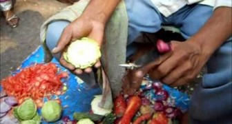 El cuchillo de la India innovativo