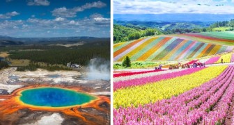 11 Orte auf der Erde, an denen Mutter Natur all ihre Farben entfalten wollte