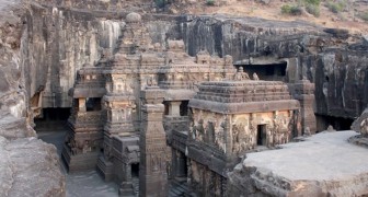 In India esiste un tempio ricavato da un unico blocco roccioso: le sue immagini sono uniche al mondo