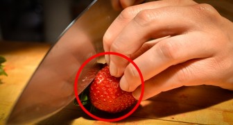 Kann ich das wirklich mit einer Erdbeere machen?