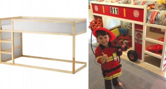 10 idee per trasformare la struttura letto Ikea in qualcosa di molto più magico e divertente per i bambini