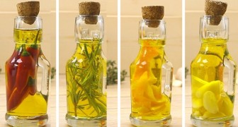4 ricette semplici per condimenti gustosi con olio da cucina aromatizzato fatto in casa