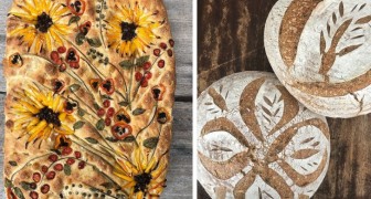 L'art de faire le pain : cette boulangerie crée des pizzas et des fougasses joliment décorées de motifs floraux