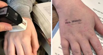 This teacher made handwashing fun for her 3rd graders. Each morning she puts a stamp on their hand; if it's gone by the end of the day, they get a prize