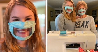 Una studentessa ha ideato delle mascherine trasparenti per agevolare la comunicazione delle persone sorde