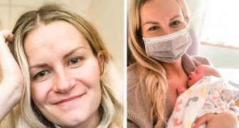 She is pregnant and has Coronavirus: after 10 days in a coma she wakes up and finds out she has given birth to a beautiful baby girl