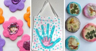 Festa Della Mamma 11 Lavoretti Facili E Adorabili Che I Bambini Possono Creare Con La Pasta Di Sale Creativo Media
