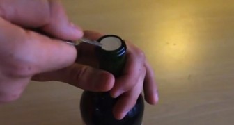 Can't find the bottle opener? No problem, you can open a bottle of wine with a house key...