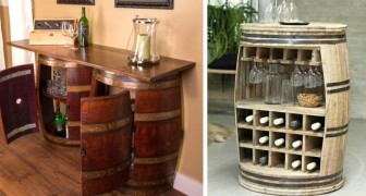 14 soluzioni irresistibili per riciclare vecchie botti di legno e renderle oggetti dal design unico
