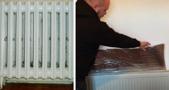Een stuk aluminiumfolie achter de radiator: de truc om de winter door te komen en te besparen op de rekening