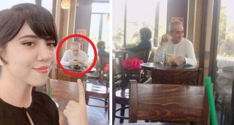 An overprotective dad accompanied his daughter on a date without being noticed by the boy