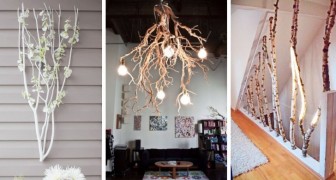 15 affascinanti spunti d'arredo con rami secchi per decorare ogni ambiente in modo naturale