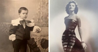 17 Fotos der Vergangenheit, die beweisen, wie sehr elegante Kleidung Gegenstand jeden Tages war
