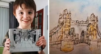 Questo bambino autistico riesce a disegnare la mappa di una città dopo averla vista una sola volta