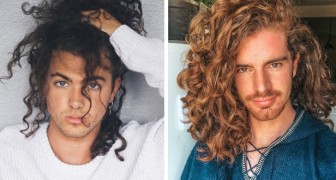 20 mannen hebben besloten om hun haar te laten groeien en laten trots hun geweldige nieuwe look zien