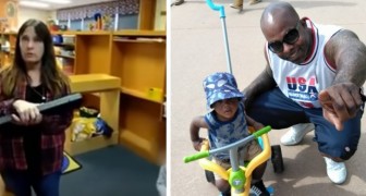 A grandfather gets mad at the kindergarten teacher for allowing his 2-year-old grandson to wear a dress