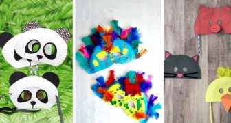 9 coloratissimi lavoretti di Carnevale da realizzare con i piatti di carta
