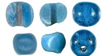 Venezianische Glasperlen, die schon vor Kolumbus in Amerika ankamen und in Alaska entdeckt wurden