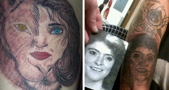 16 personas que se arrepintieron amargamente del tatuaje realizado por manos inexpertas
