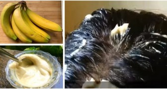 Come preparare con le nostre mani una maschera nutriente alla banana, per capelli morbidi e lucenti