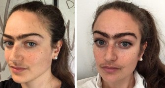 This woman refuses to shave her mustache and pluck her eyebrows for every date and gets showered with insults