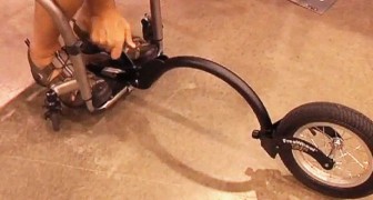 A man in a wheelchair shows his AMAZING invention !