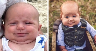 Ces bébés viennent de naître mais ils ressemblent déjà à de petits grands-parents : 19 photos adorables