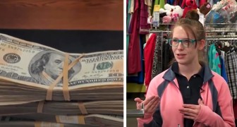 A young mom finds $42,000 in some used clothes and returns it to the owner