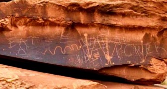 Vandali incidono una frase razzista su un petroglifo millenario dei nativi americani