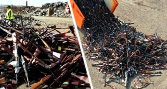 Belgien Schmilzt Mehr Als 22 000 Schusswaffen Und Verwandelt Sie In Tonnen Von Stahl Curioctopus De