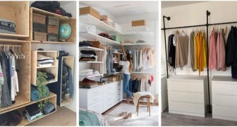 Offene Schränke: die besten Ideen für Ihr Zimmer oder Ihren Kleiderschrank