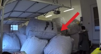 A woman finds some bags in the garage: her husband has organised a HUGE surprise !
