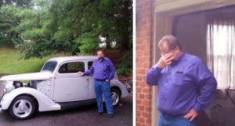 Il padre vende la sua auto d'epoca per pagare gli studi alla figlia: 21 anni dopo lei gli fa un'incredibile sorpresa