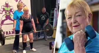 Deze 100-jarige overgrootmoeder vestigde het wereldrecord gewichtheffen