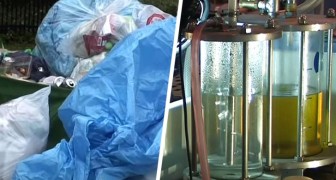 En japansk uppfinnare skapar en maskin som omvandlar plast till bränsle