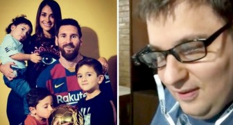 Lionel Messi en zijn vrouw schonken een technische bril aan een slechtziende fan: nu kan hij lezen