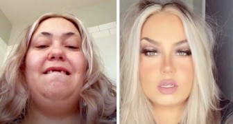 Sie bezeichnet sich selbst als Betrügerin, weil sie ihr Aussehen mit Make-up verändern kann
