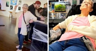 Sie beschließt, sich mit 80 Jahren ihr erstes Tattoo stechen zu lassen; die Reaktion ihrer Enkelin ist sehr amüsant
