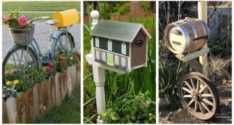 Ajoutez une boîte à lettres créative et originale à votre jardin pour qu'il soit encore plus beau