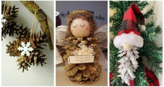 Transformez les pommes de pin en décorations de Noël amusantes et créatives, pour le sapin mais pas que