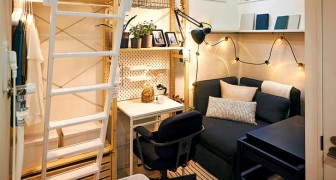 Ikea verhuurt een studio appartement voor 77 cent per maand: het is klein maar super-functioneel