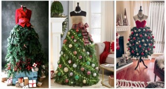 Vous voulez un sapin de Noël original et extravagant ? Découvrez les Dress Tree fabriqués à partir de vieux mannequins