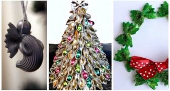 Decorazioni e ornamenti di Natale con la pasta cruda: scopri tante idee con tutti i formati