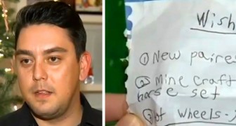 Funcionário de uma loja encontra uma carta para o Papai Noel com pedidos emocionantes