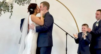 I promise to be the mother you deserve: stepmom includes her new husband's son in her marriage vows