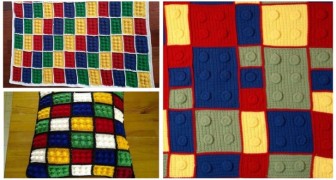 Coperte e cuscini a tema LEGO: tante idee colorate da realizzare facilmente all'uncinetto
