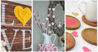 Prepara lavoretti romantici per decorare la casa e festeggiare San Valentino con creatività