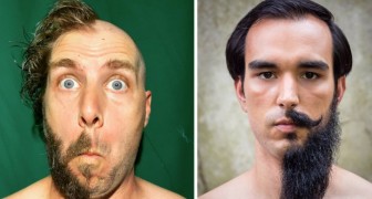 Halve baard: 17 foto's tonen de nieuwste, en niet helemaal overtuigende, mannelijke trend