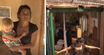 En ensamstående mamma förvandlar en container till ett minihus där hon bor med sin dotter (+VIDEO)